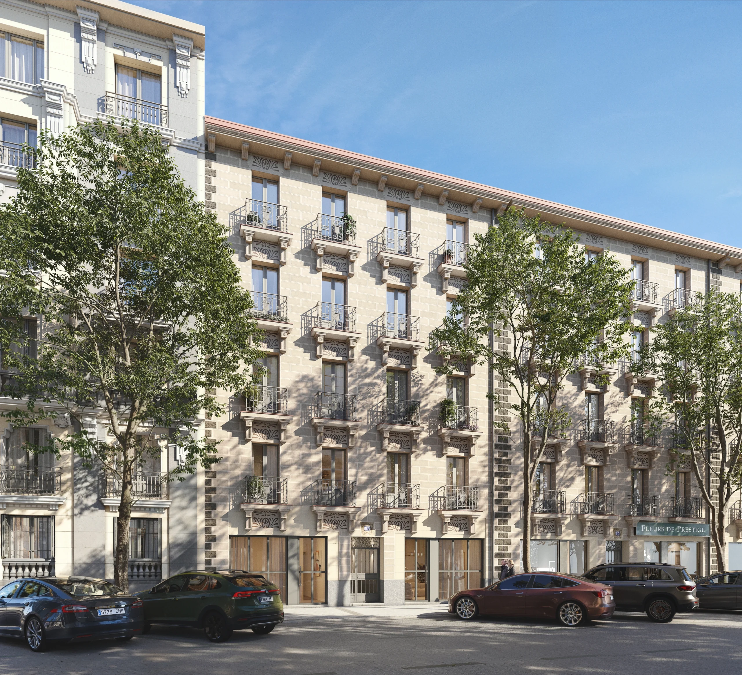 General Pardiñas 83 - Fachada Lateral