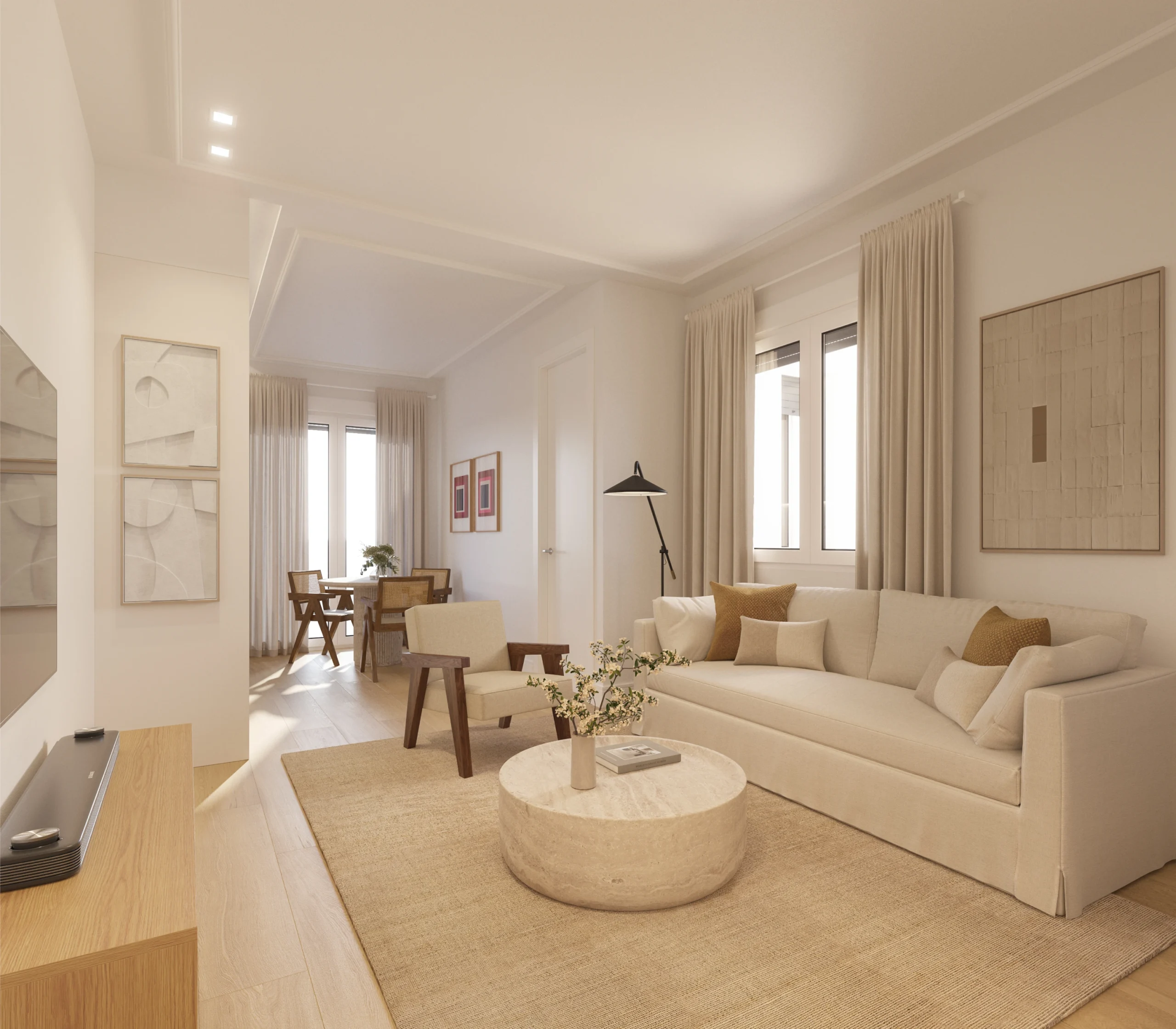 General Pardiñas 83 - Salón Vivienda Interior