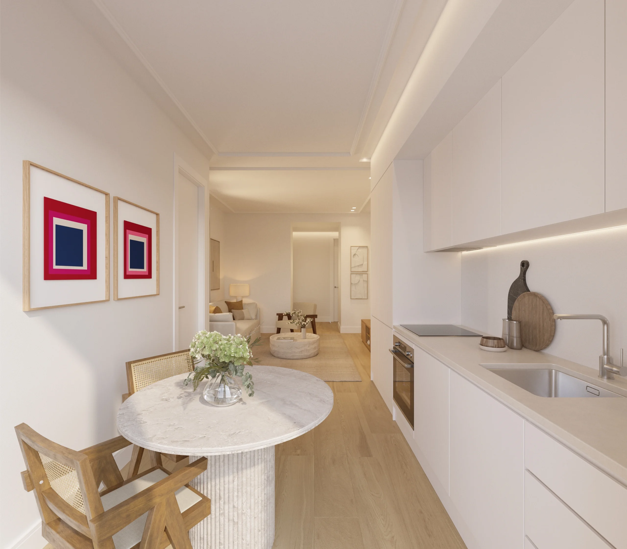 General Pardiñas 83 - Cocina Vivienda Interior