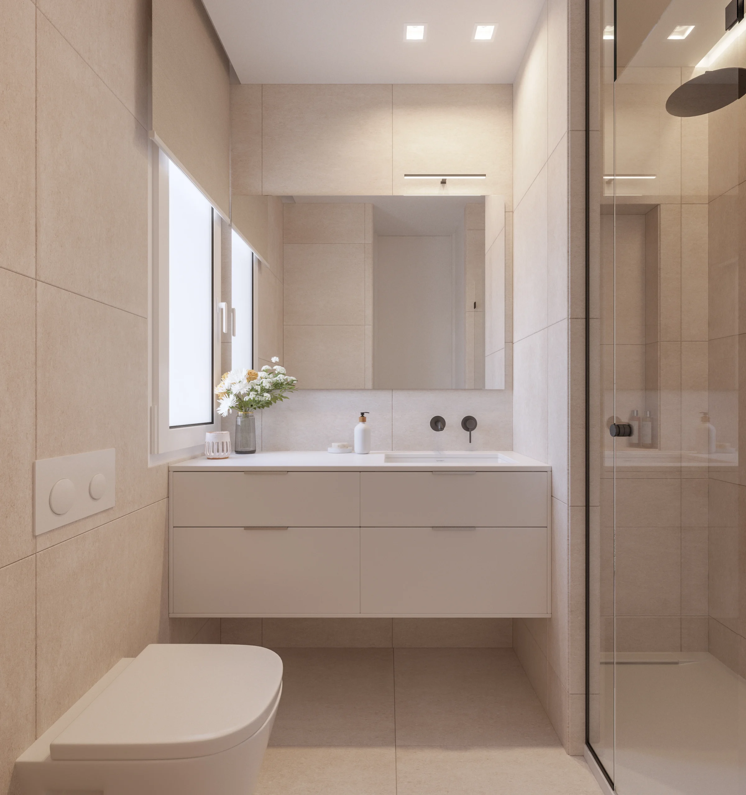 General Pardiñas 83 - Baño Vivienda Exterior